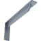 Ekena Millwork Embrey Steel Bracket, Hammered Light Blue 2"W x 16"D x 6 1/2"H BKTM02X16X06EBHLB - alternate 1